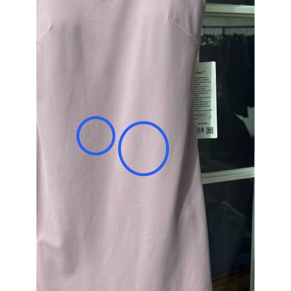 Lululemon Align Dress Size 6 With Built-In Bra & Shorts Nulu W1EIOS RSBL NWT - Picture 4 of 16